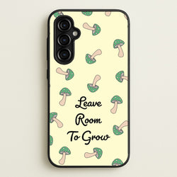 Leave Room To Go Mushroom Pattern  - Spring Phone Case for Galaxy A54