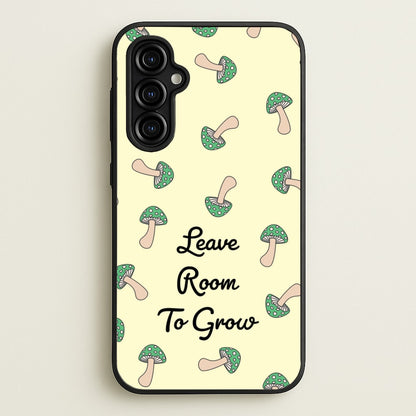 Leave Room To Go Mushroom Pattern  - Spring Phone Case for Galaxy A54