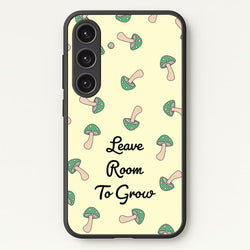 Leave Room To Go Mushroom Pattern  - Spring Phone Case for Galaxy S24
