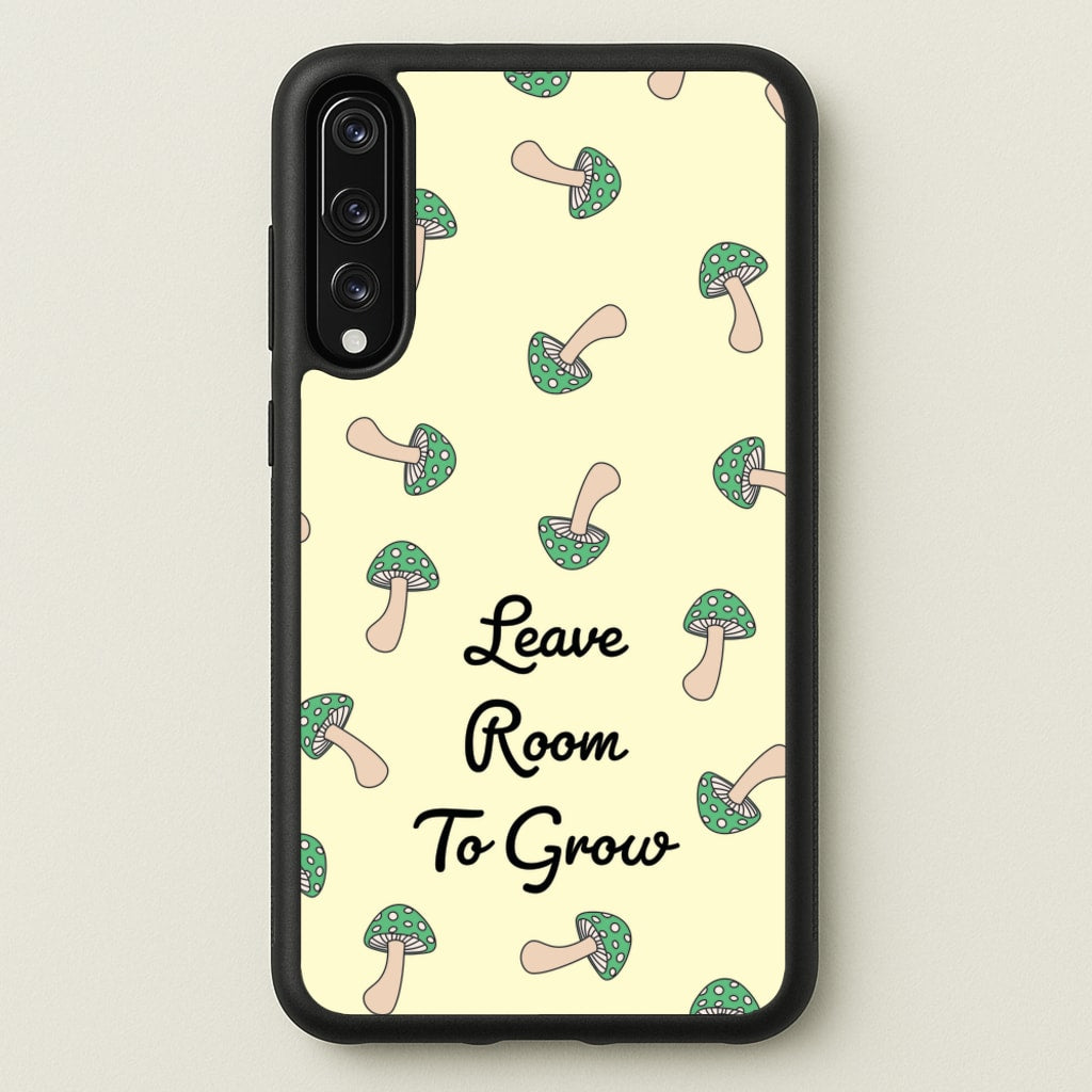 Leave Room To Go Mushroom Pattern  - Spring Phone Case for Huawei P20 Pro