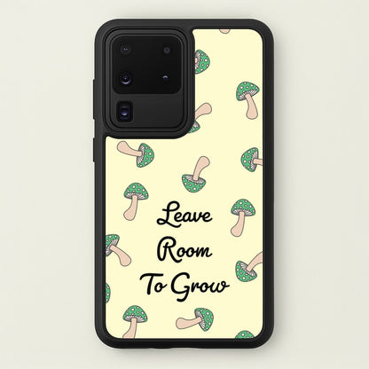 Leave Room To Go Mushroom Pattern  - Spring Phone Case for Galaxy S20 Ultra