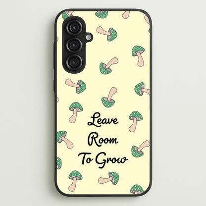 Leave Room To Go Mushroom Pattern  - Spring Phone Case for Galaxy S23FE