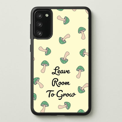 Leave Room To Go Mushroom Pattern  - Spring Phone Case for Galaxy S20FE