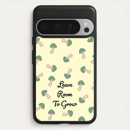 Leave Room To Go Mushroom Pattern  - Spring Phone Case for Google Pixel 9 Pro XL