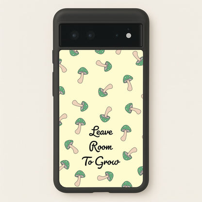 Leave Room To Go Mushroom Pattern  - Spring Phone Case for Google Pixel 6