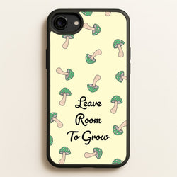 Leave Room To Go Mushroom Pattern  - Spring Phone Case for iPhone 6 / 7 / 8 / SE