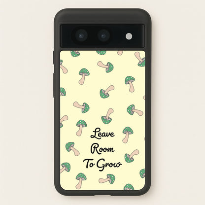 Leave Room To Go Mushroom Pattern  - Spring Phone Case for Google Pixel 8a
