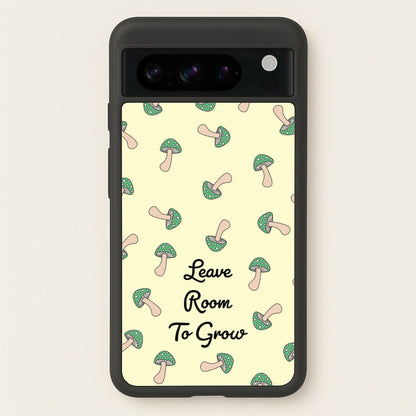 Leave Room To Go Mushroom Pattern  - Spring Phone Case for Google Pixel 8 Pro