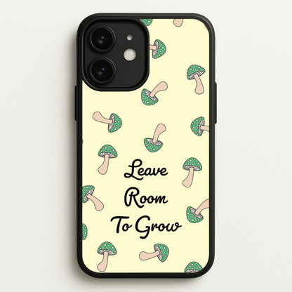 Leave Room To Go Mushroom Pattern  - Spring Phone Case for iPhone 11