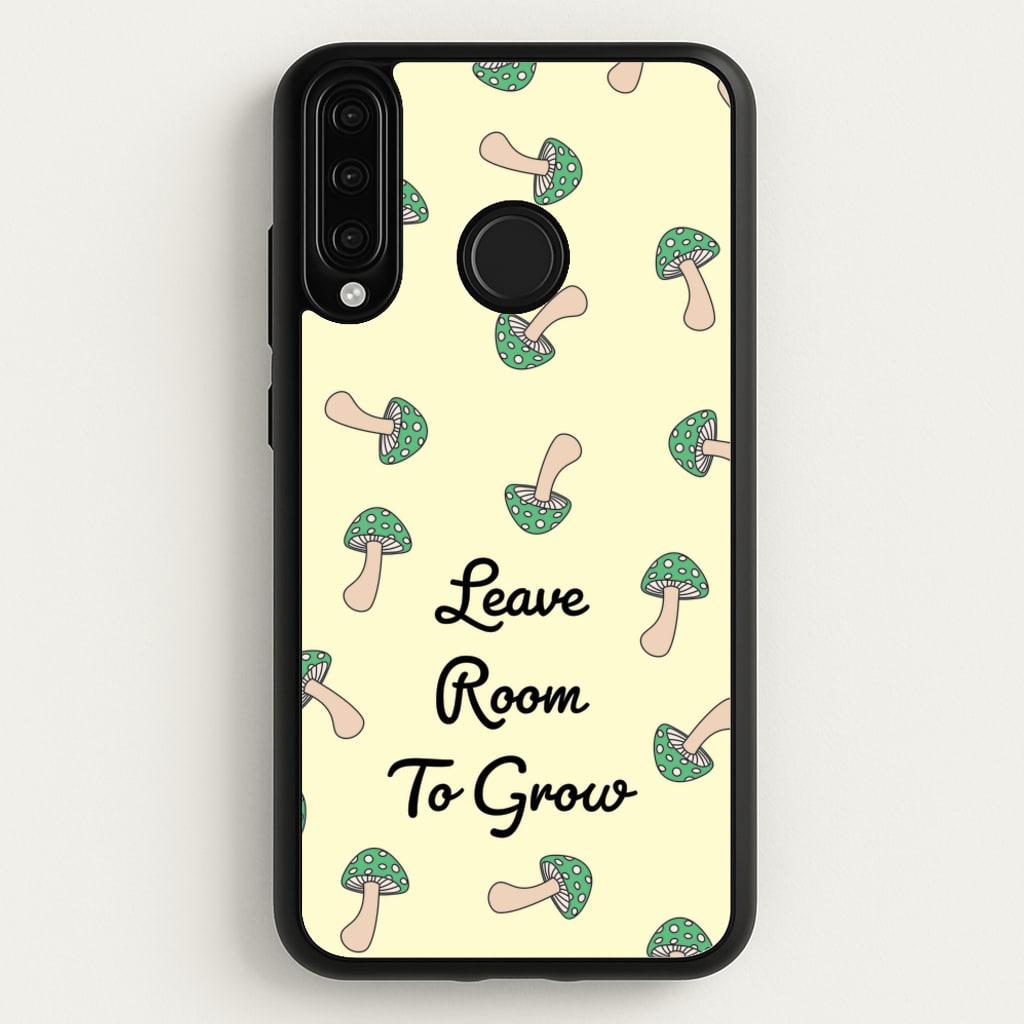 Leave Room To Go Mushroom Pattern  - Spring Phone Case for Huawei P30 Lite