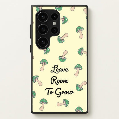 Leave Room To Go Mushroom Pattern  - Spring Phone Case for Galaxy S24 Ultra