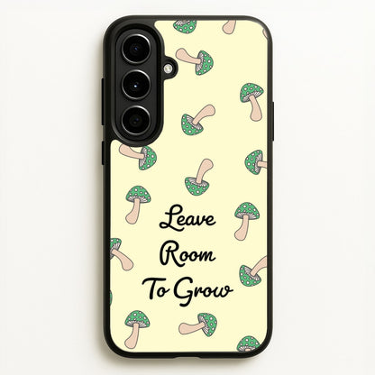 Leave Room To Go Mushroom Pattern  - Spring Phone Case for Galaxy A56