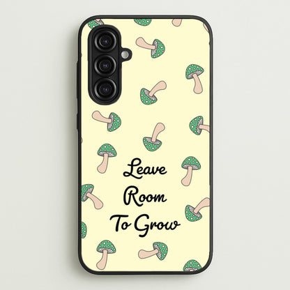 Leave Room To Go Mushroom Pattern  - Spring Phone Case for Galaxy A16