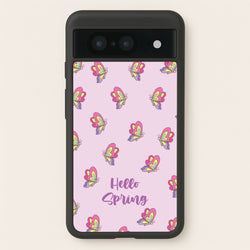 Hello Spring Butterfly Pattern  - Spring Phone Case for Google Pixel 8