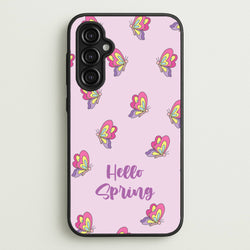 Hello Spring Butterfly Pattern  - Spring Phone Case for Galaxy A14