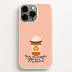 Learn How To Make A Pumpkin Spice Latte - Halloween Queens  - Scream Queens Phone Case for iPhone 16 Pro Max