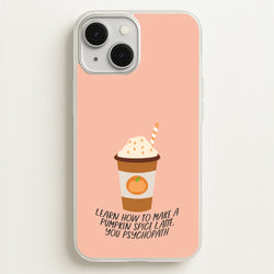 Learn How To Make A Pumpkin Spice Latte - Halloween Queens  - Scream Queens Phone Case for iPhone 13