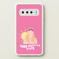 Good Morning - Halloween Queens  - Scream Queens Phone Case for Galaxy S10 Plus