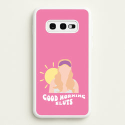 Good Morning - Halloween Queens  - Scream Queens Phone Case for Galaxy S10e