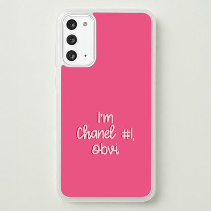 I'm Chanel Number One Obvi - Halloween Queens  - Scream Queens Phone Case for Galaxy Note 20