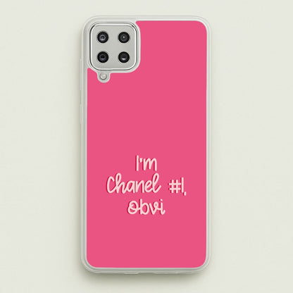 I'm Chanel Number One Obvi - Halloween Queens  - Scream Queens Phone Case for Galaxy A12