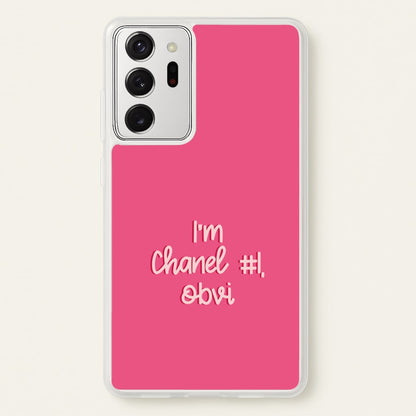 I'm Chanel Number One Obvi - Halloween Queens  - Scream Queens Phone Case for Galaxy Note 20 Ultra