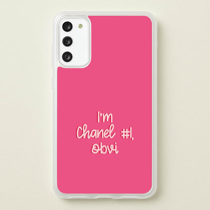 I'm Chanel Number One Obvi - Halloween Queens  - Scream Queens Phone Case for Galaxy A41