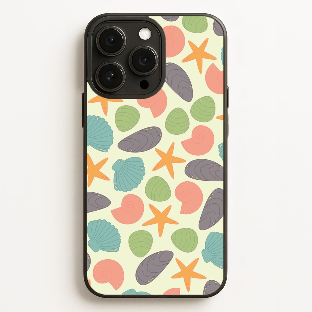 Seashells Pattern 1  Phone Case