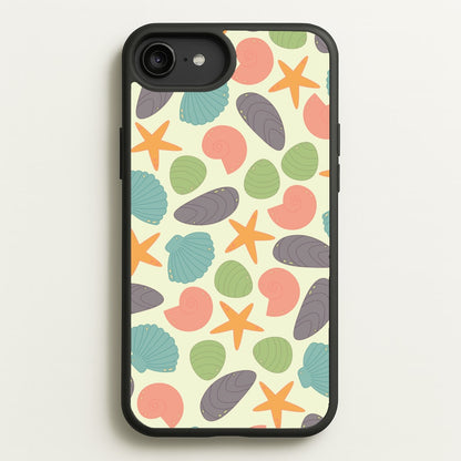 Seashells Pattern 1   - Seashells Phone Case for iPhone 6 Plus / 7 Plus / 8 Plus