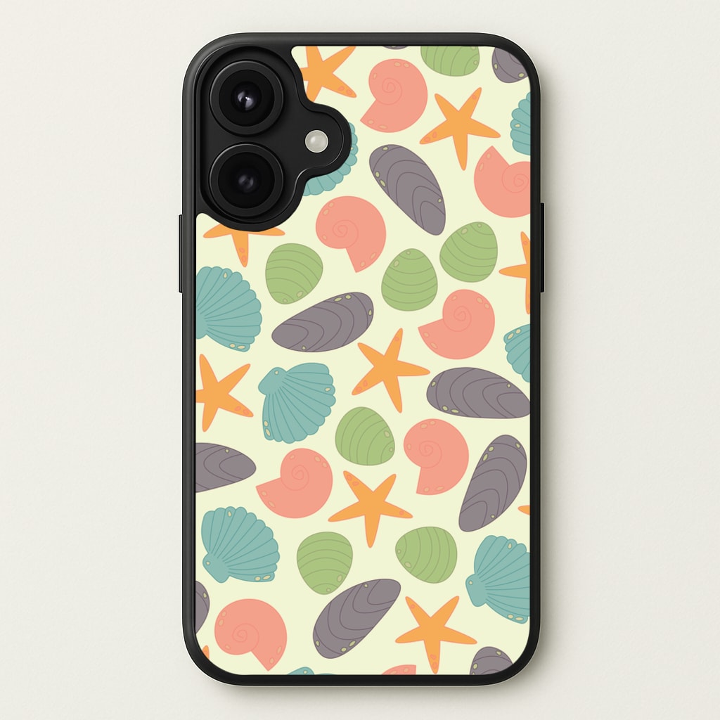 Seashells Pattern 1 Phone Case for iPhone 17