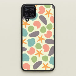 Seashells Pattern 1   - Seashells Phone Case for Galaxy A12
