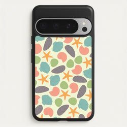 Seashells Pattern 1   - Seashells Phone Case for Google Pixel 9 Pro XL