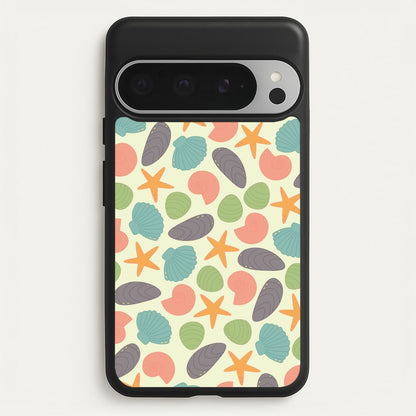 Seashells Pattern 1   - Seashells Phone Case for Google Pixel 9 Pro XL