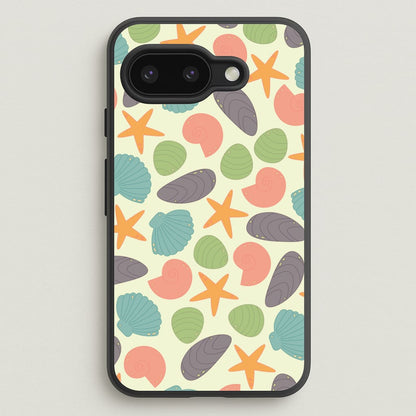 Seashells Pattern 1   - Seashells Phone Case for Google Pixel 9a