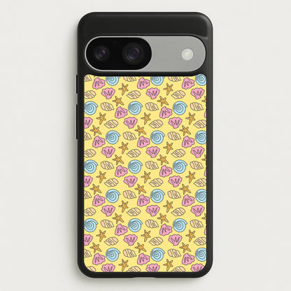 Seashells Pattern 2  - Seashells Phone Case for Google Pixel 9 / 9 Pro