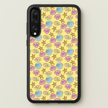 Seashells Pattern 2  - Seashells Phone Case for Huawei P20 Pro