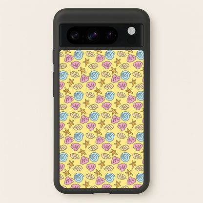 Seashells Pattern 2  - Seashells Phone Case for Google Pixel 8 Pro