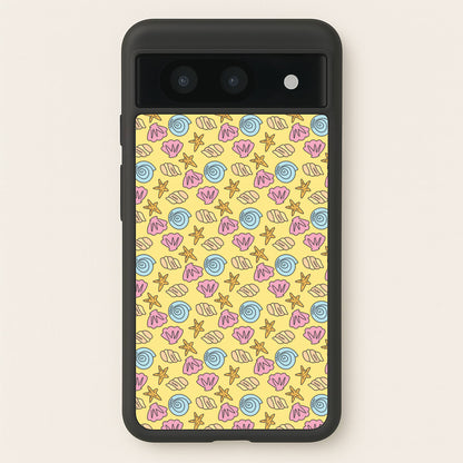 Seashells Pattern 2  - Seashells Phone Case for Google Pixel 8a