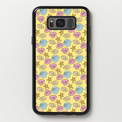 Seashells Pattern 2  - Seashells Phone Case for Galaxy S8 Plus