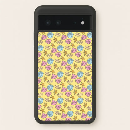 Seashells Pattern 2  - Seashells Phone Case for Google Pixel 6