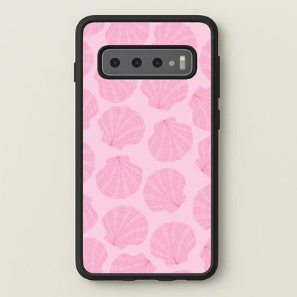 Seashells Pattern 3  - Seashells Phone Case for Galaxy S10 Plus
