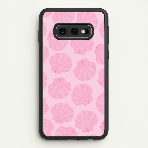 Seashells Pattern 3  - Seashells Phone Case for Galaxy S10e