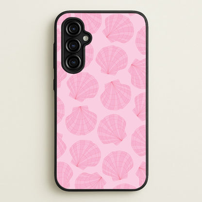 Seashells Pattern 3  - Seashells Phone Case for Galaxy A54