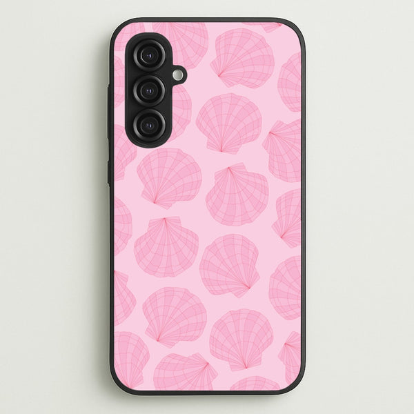 Seashells Pattern 3  - Seashells Phone Case for Galaxy S23FE