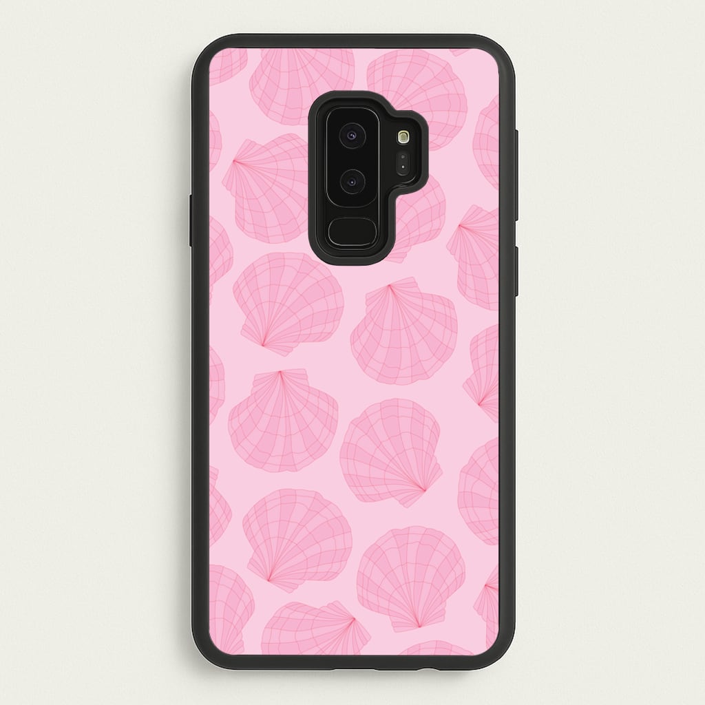 Seashells Pattern 3  - Seashells Phone Case for Galaxy S9 Plus