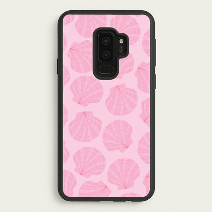 Seashells Pattern 3  - Seashells Phone Case for Galaxy S9 Plus
