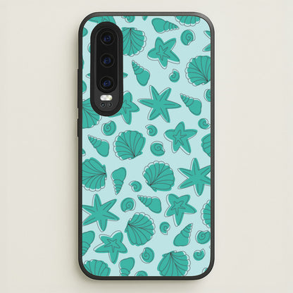 Seashells Pattern 4  - Seashells Phone Case for Huawei P30