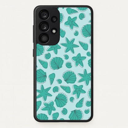 Seashells Pattern 4  - Seashells Phone Case for Galaxy A53