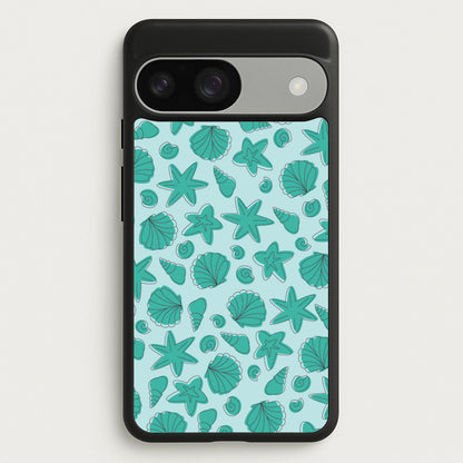 Seashells Pattern 4  - Seashells Phone Case for Google Pixel 9 / 9 Pro