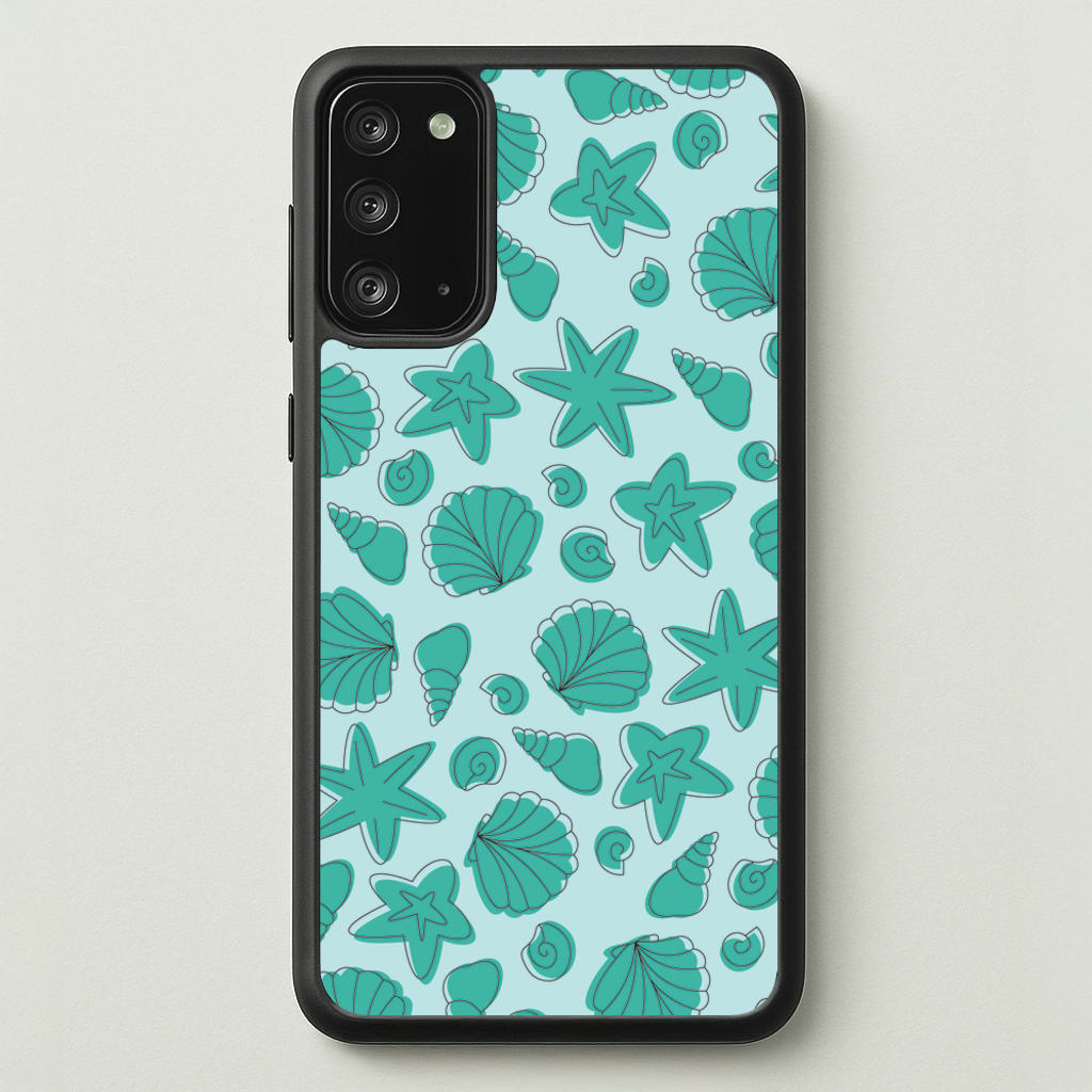 Seashells Pattern 4  - Seashells Phone Case for Galaxy Note 20